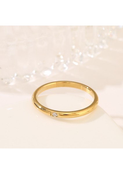 Titanyum Çelik Yüzük (Yurt Dışından)