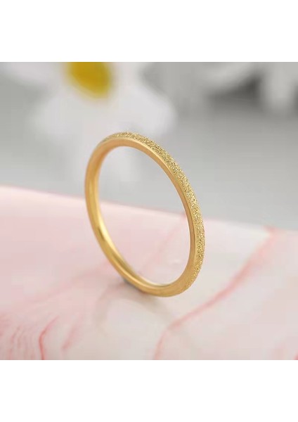 Titanyum Çelik Yüzük (Yurt Dışından)