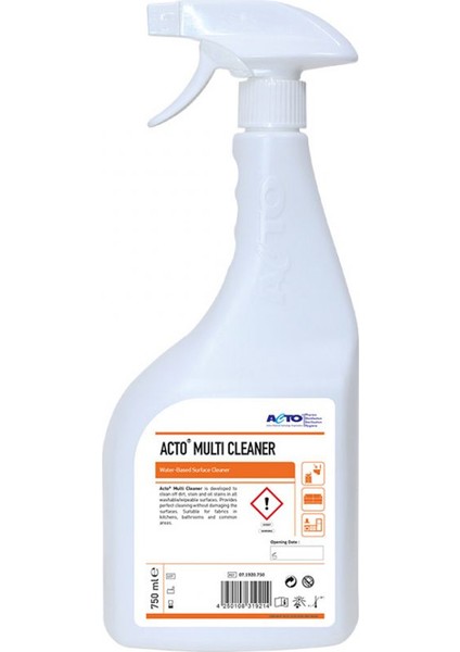 Acto® Multı Cleaner 750 ml | Genel Kir Çözücü