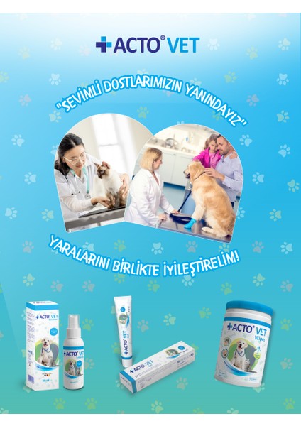 Vet Solutıon 250 ml  Evcil Hayvanlar Için Yara Iyileştirme Solüsyonu