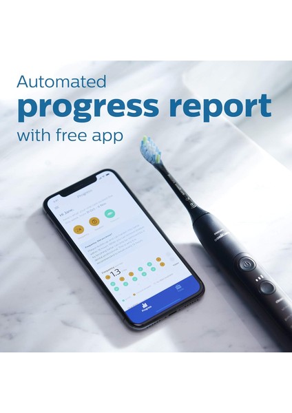 Sonicare Expertclean 7500, Şarjlı Elektrikli Diş Fırçası - Siyah