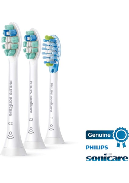 Sonicare Diş Fırçası Başlıkları, C3 Premium ve C2 Optimal - HX9023/69