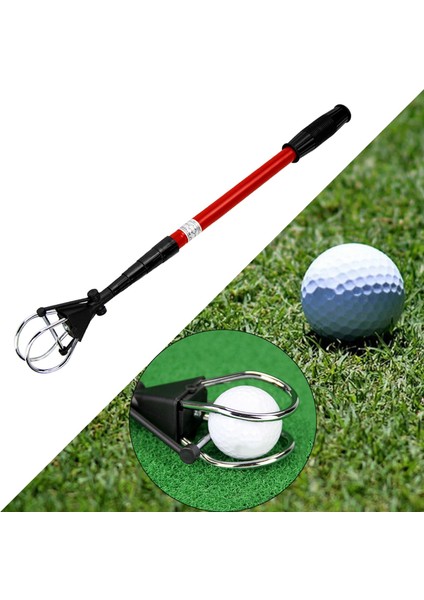 Taşınabilir Teleskopik Golf Retriever Kapmak Seçici Pick Up Şaft Araçları Kırmızı 60X183 cm (Yurt Dışından) fırsatları
