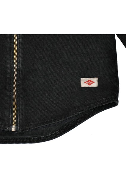 Lee Cooper Newman Erkek Jean Gömlek Antra Black