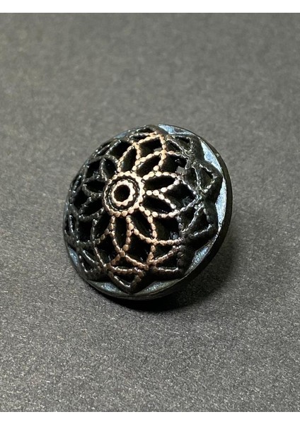 Trençkot Ceket Düğmesi, Metal Düğme, Antik Bakır 2,5 cm, 6'Lı fırsatları