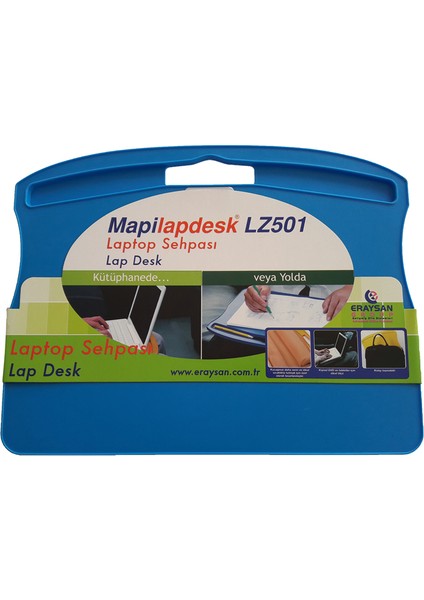 Mapilapdesk LZ501 Laptop Sehpaları Mavi