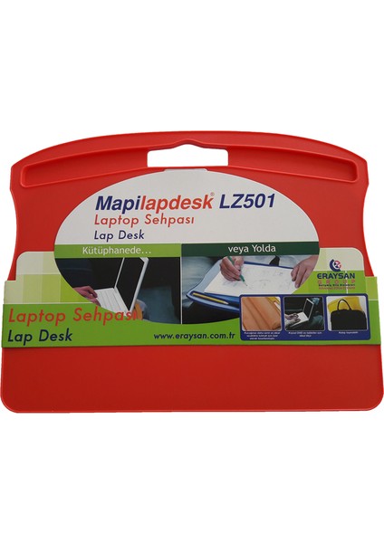 Mapilapdesk LZ501 Laptop Sehpaları Kırmızı