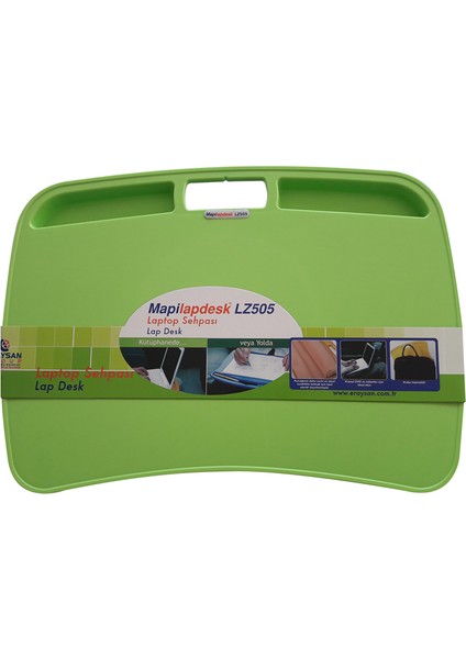 Mapilapdesk LZ505 Laptop Sehpaları Yeşil