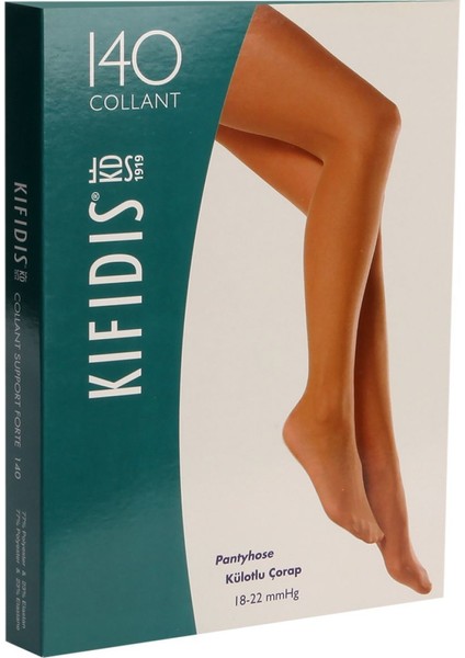 Kifidis 140 Den. 18-20 Mmhg Külotlu Varıs Çorabı 21-Ten - 1