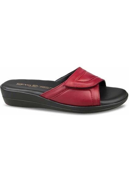 9863-36 Kadın Terlik Ayakkabı 9863-36BORDO