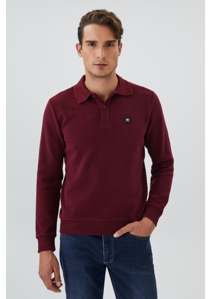 Newblend Erkek Sweatshırt Bordo