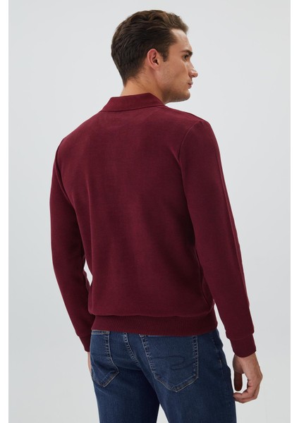 Newblend Erkek Sweatshırt Bordo