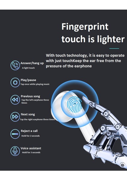 Hıfı Kablosuz Kulak Içi Bluetooth Kulaklık - (Yurt Dışından) modelleri