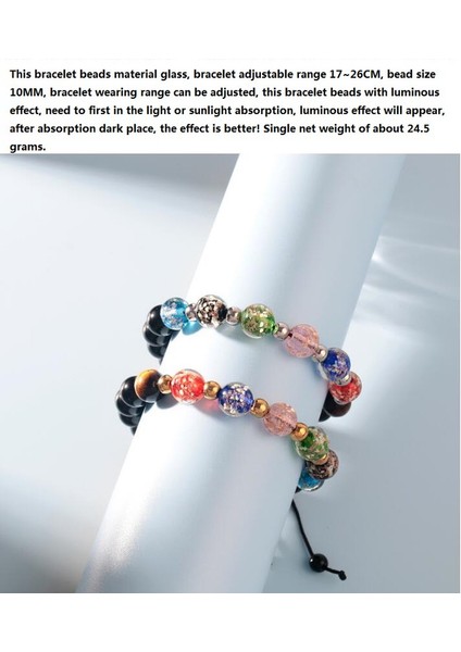 Sırlı Boncuk Erkek Bileklik - Renkli (Yurt Dışından) fiyatları