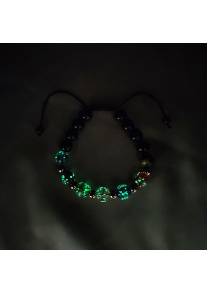 Sırlı Boncuk Erkek Bileklik - Renkli (Yurt Dışından) modelleri