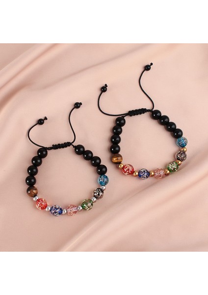 Sırlı Boncuk Erkek Bileklik - Renkli (Yurt Dışından) fırsatları