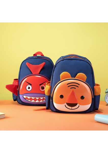 Sevimli Hayvan Figürlü Çocuk Sırt Çantası - Kırmızı (Yurt Dışından) indirimleri