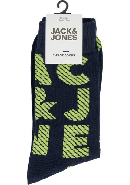 Jack & Jones Jacıllusıon Color Sock Lacivert