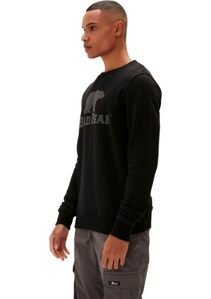 Bad Bear Logo Crewneck Erkek Sweatshirt - 22.02.12.007