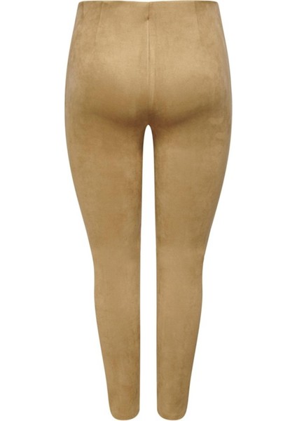 Onljo Faux Suede Leggıng cc Otw Kahve