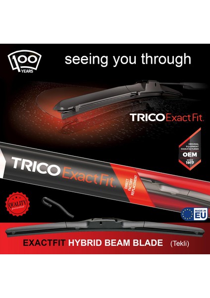 Exactfıt Hybrıd Tek Silecek 450MM