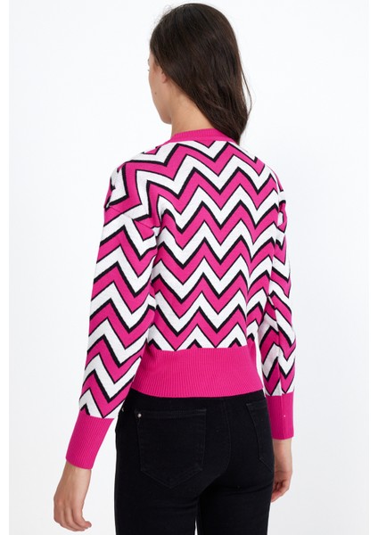 Kadın Oversize Leopar Desenlikazak RD24KB314004