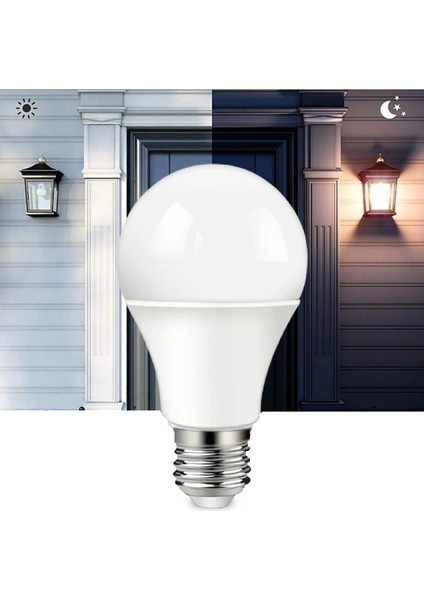CT-4259 12W 220V E27 Duylu Sensörlü LED Ampul Beyaz 5 Adet