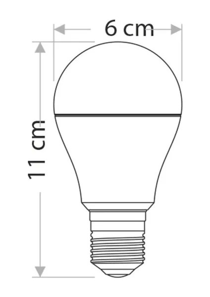 CT-4259 12W 220V E27 Duylu Sensörlü LED Ampul Beyaz 5 Adet modelleri