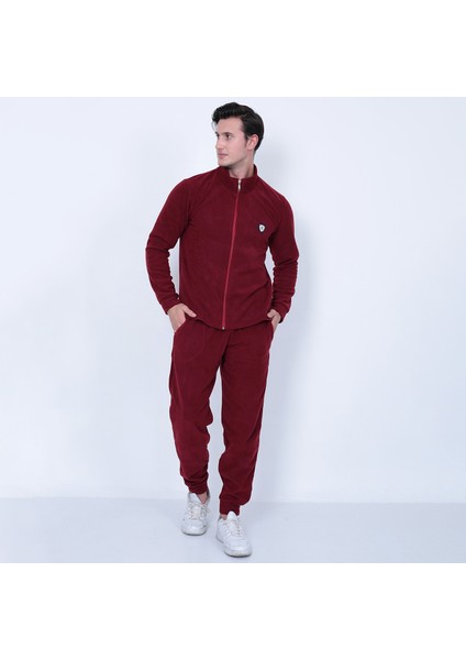 Fermuarlı Polar Erkek Eşofman Takımı modelleri