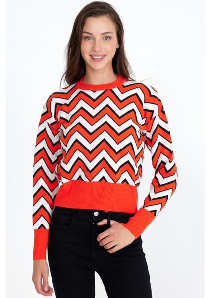 Kadın Oversize Leopar Desenlikazak RD24KB314004