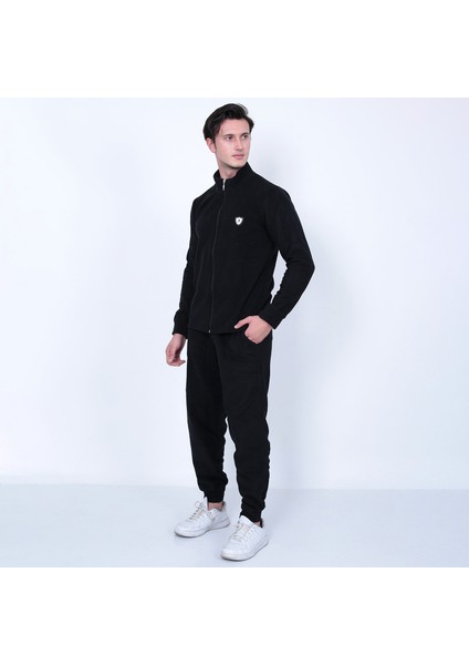 Fermuarlı Polar Erkek Eşofman Takımı modelleri