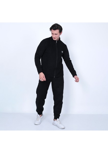 Fermuarlı Polar Erkek Eşofman Takımı indirimleri