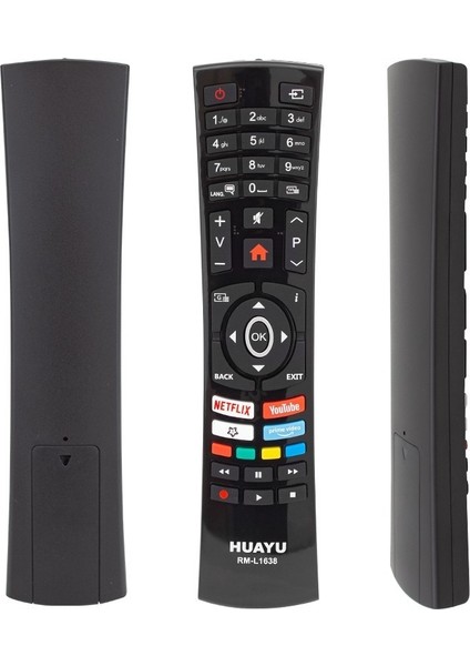 Kl RM-L1638 Vestel Unıversal Lcd-Led Tv Kumanda Blisterli Siyah