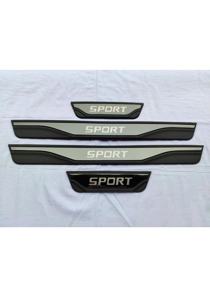 Otomobil Parçaları 2023 Ford Escape Araba Aksesuarları Plastik Kapı Eşiği Koruma Itişme Plaka Trim Şekillendirici Siyah 4 Adet (Yurt Dışından)