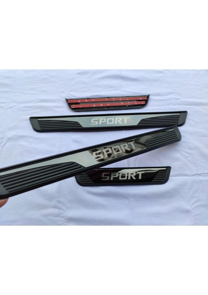 Otomobil Parçaları 2023 Peugeot 308 Araba Aksesuarları Plastik Kapı Eşiği Koruma Itişme Plaka Şekillendirici Siyah 4 Adet (Yurt Dışından) fiyatları