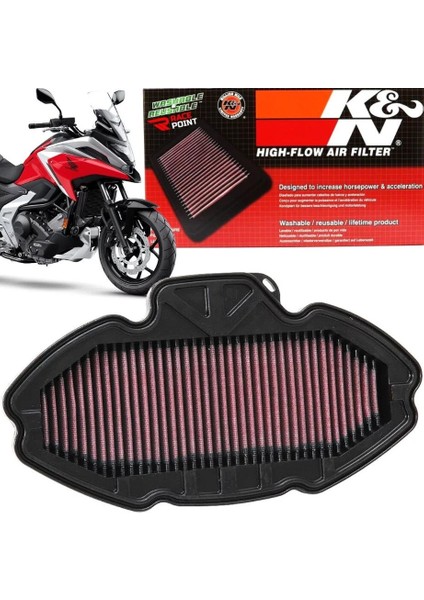 HA-7012 2014-2020 Honda Nc 750 x Uyumlu Hava Filtresi modelleri
