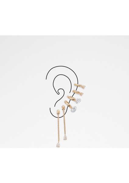 Lagrımıtas Kadın Küpe - Gold