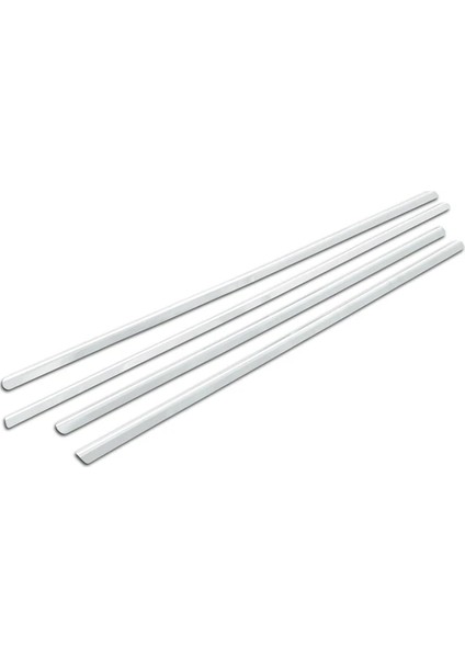 Alminox Oto Audi Opel Astra Gtc Krom Cam Çıtası 4 Parça 2004-2010 Paslanmaz Çelik