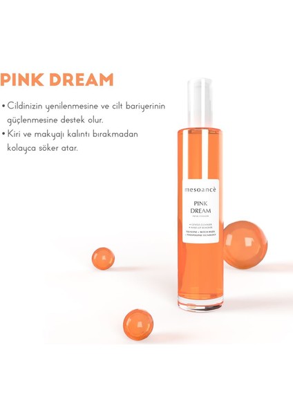 Pink Dream Facial Cleanser - Hassas Temizleme Makyaj Temizleme Yüz Temizleyici Jel 100ml fırsatları