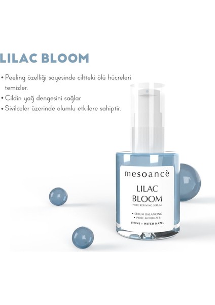 Cilt Serumu - Önleyici Serum Lilac Bloom Pore Refining 30 ml fiyatları