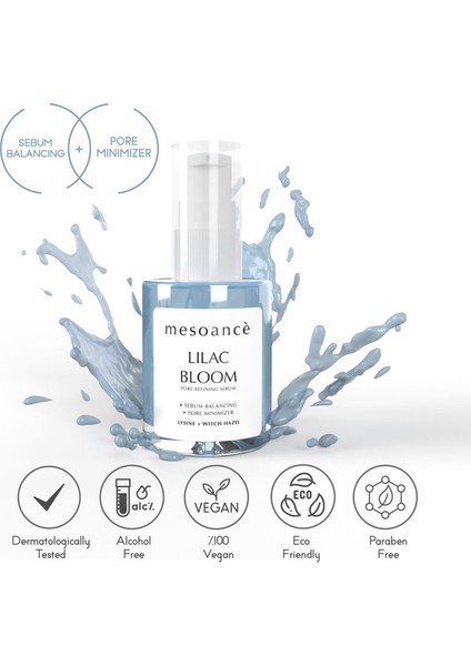 Cilt Serumu - Önleyici Serum Lilac Bloom Pore Refining 30 ml indirimleri