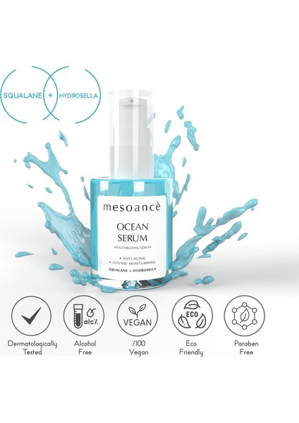 Cilt Serumu Nemlendirici & Bariyer Onarıcı Yenileyici Serum Ocean Moisturizing 30ml indirimleri