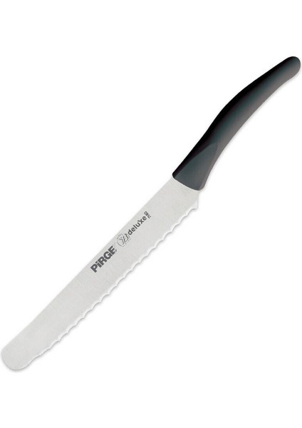Deluxe Gri Ekmek Bıçağı 18 cm