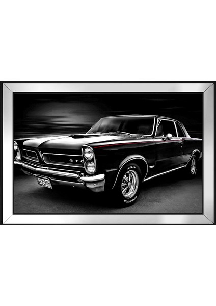 1965 Pontiac Gto Klasik Araba Motifli Kanvas Tablo