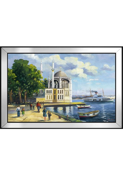 Ortaköy Camii Motifli Kanvas Tablo