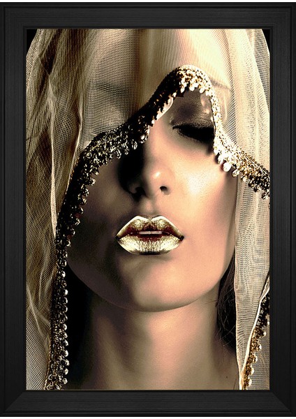 Kadın Motifli Kanvas Tablo