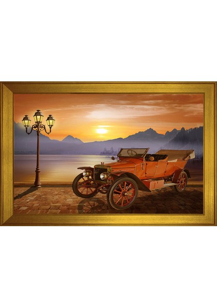 Manzara Temalı Kanvas Tablo