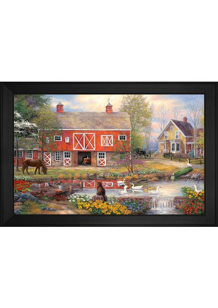 Manzara Temalı Kanvas Tablo