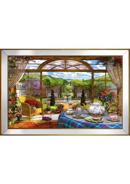 Manzara Temalı Kanvas Tablo