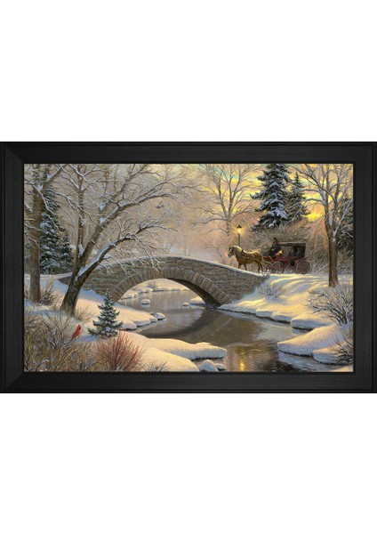 Manzara Temalı Kanvas Tablo